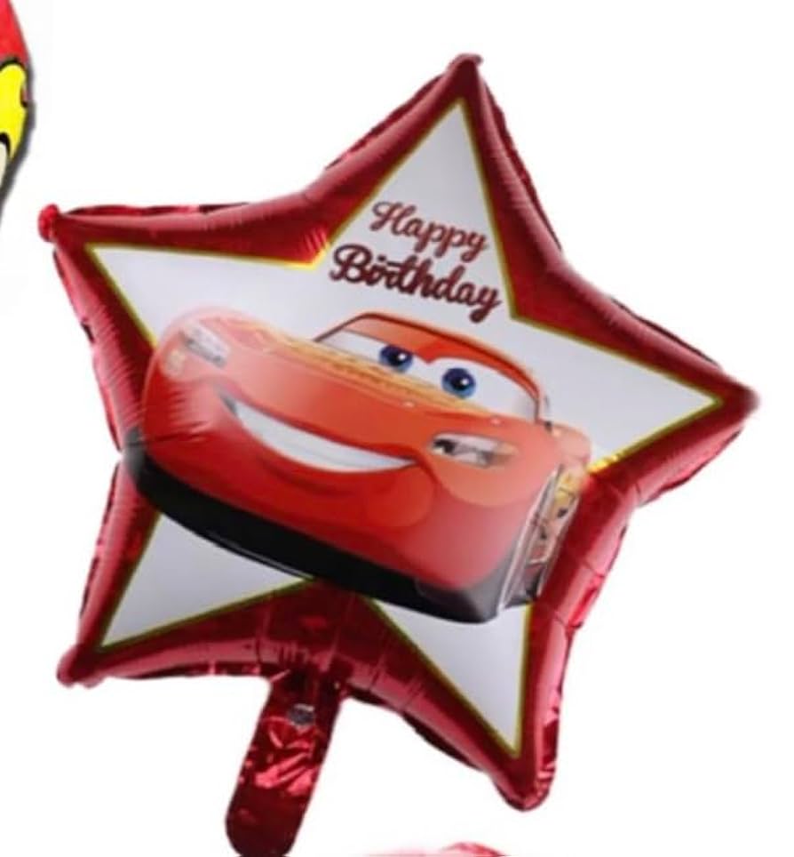 Amazon | カーズ 3歳 お誕生日 バルーン 6点 セット | 風船